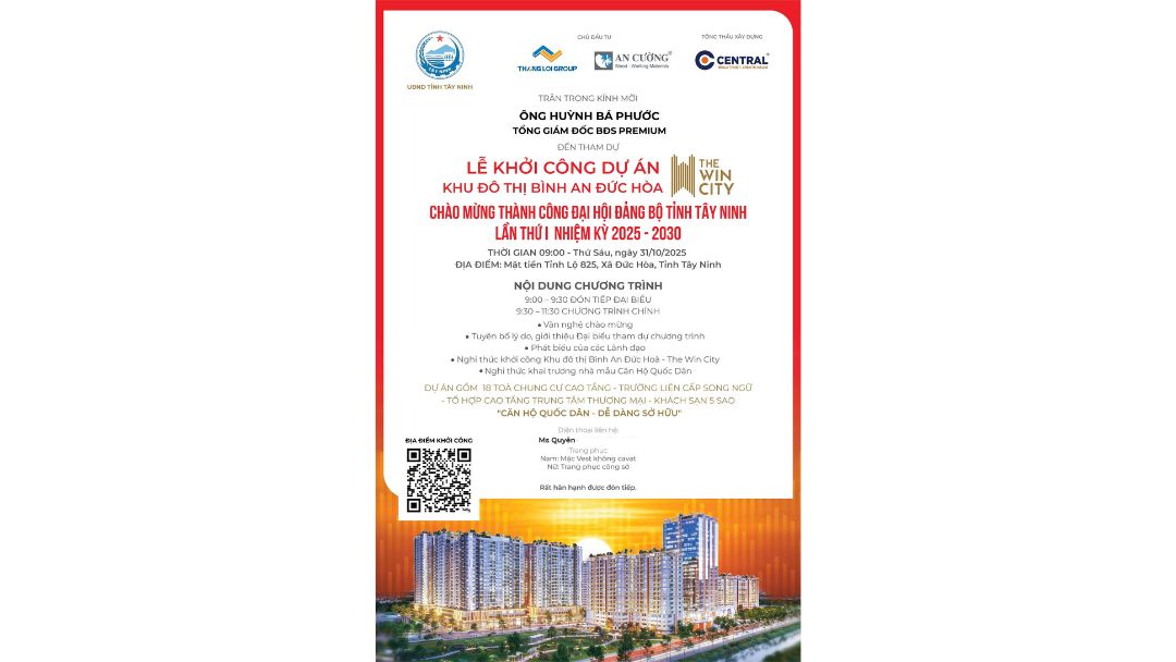 The Win City Chính Thức Khởi Công Vào Ngày 31/10/2025